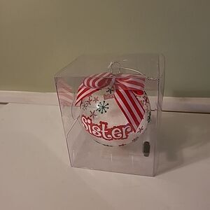 Sister Ornament 
